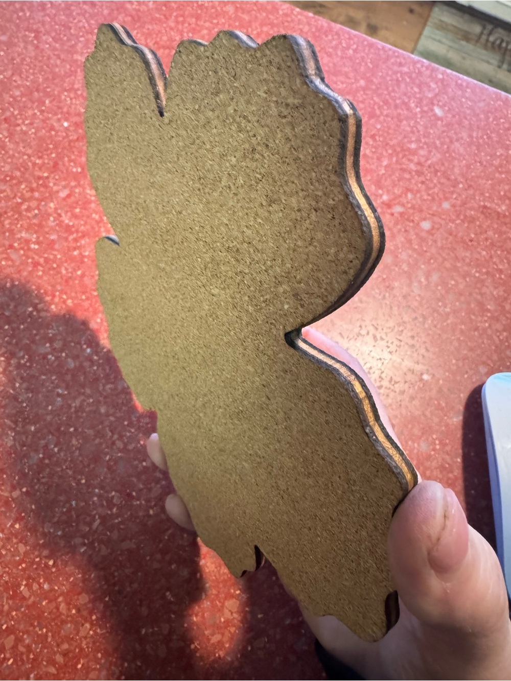 Hand crafted and designed by me Cork mouse pads customizable- made to order 7x7 - Picture 8 of 8